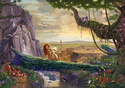 Schmidt Disney - König der Löwen - Zurück am Königsfelsen - 6000 Teile