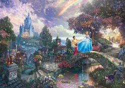 Schmidt puzzle Disney Cendrillon 1000 pièces Thomas Kinkade