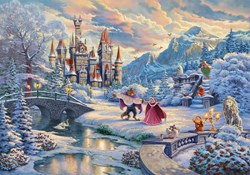 Schmidt puzzle Disney La Belle et la Bête hiver 1000 pièces