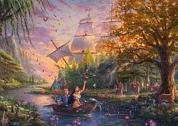 Schmidt puzzle Disney Pocahontas 1000 pièces carton