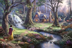 Schmidt puzzle Disney Blanche-Neige 1000 pièces Thomas Kinkade
