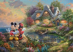 Schmidt puzzle Disney Mickey & Minnie 1000 pièces qualité premium