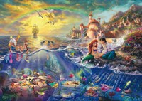Schmidt puzzle Disney La Petite Sirène Ariel 1000 pièces carton