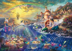 Schmidt puzzle Disney La Petite Sirène Ariel 1000 pièces carton