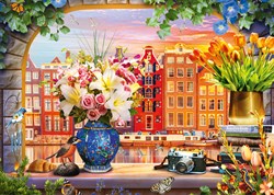 Schmidt puzzle Amsterdam 1000 pièces - Puzzle ville