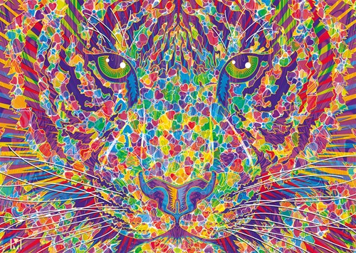 Schmidt Spiele Wildes Herz - Tiger - 2000 Teile