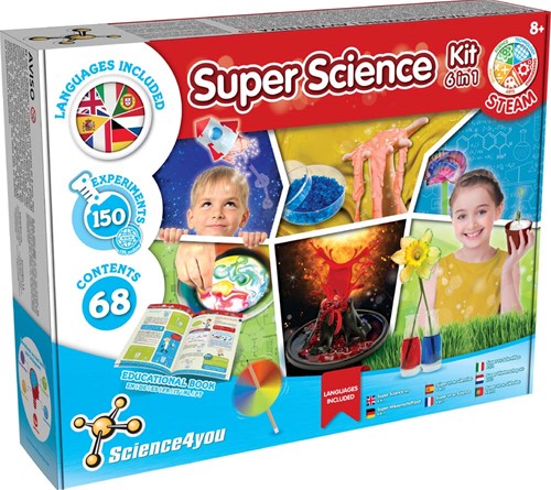 Science4You Science4you Super Science Kit 6 en 1