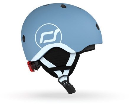 Scoot & Ride casque d'hiver enfant XS-S steel - casque de ski sûr pour enfants-2