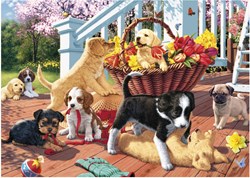 Dino puzzle chiens chiots 1000 pièces puzzle animaux