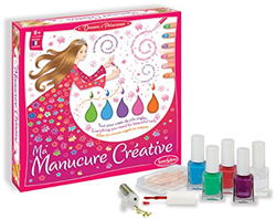 Sentosphère coffret créatif vernis à ongles pour enfants - ongles DIY colorés