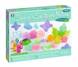 Sentosphère coffret créatif fabrication de savon nature kit DIY enfants