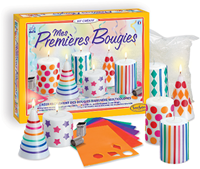 Sentosphère kit de fabrication de bougies - activité créative pour enfants