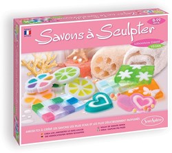 Sentosphère Coffret fabrication de savons formes claires - Kit créatif pour enfants