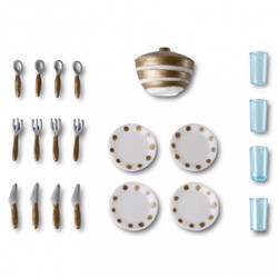 Lundby Set - Eetservies