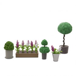 Lundby Set - Planten en bloemen