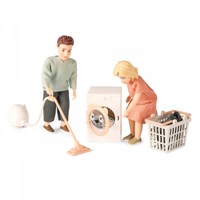 Lundby set de nettoyage jouet - accessoires pour maison de poupée-2