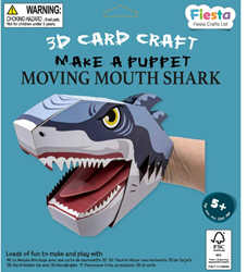 Fiesta Crafts Shark Puppet Craft Kit