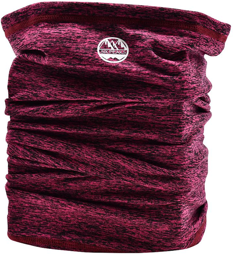 Six Peaks tour de cou hiver rose - polaire accessoire sport respirant