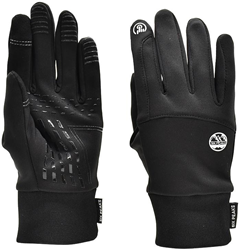 Six Peaks gants d'hiver sport doublés polaire - noir - large