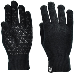 Six Peaks gants d'hiver tricotés - noir - medium - sport