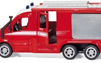 Siku camion de pompier Mercedes-Benz 1:50 véhicule jouet 6x6-3
