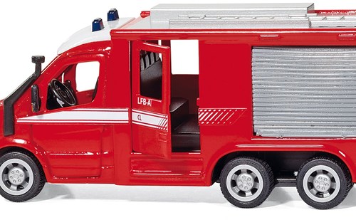 Siku camion de pompier Mercedes-Benz 1:50 véhicule jouet 6x6-3