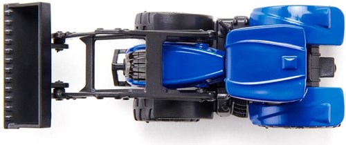 Siku tracteur New Holland jouet avec chargeur frontal bleu noir 1-87-3