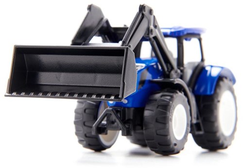Siku tracteur New Holland jouet avec chargeur frontal bleu noir 1-87-2