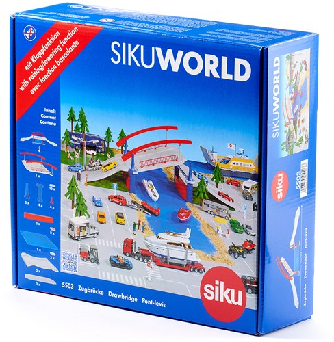 Siku jouet pont-levis plastique multicolore vie urbaine-3