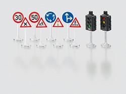 Siku SIKU World - Set verkeersborden en -lichten