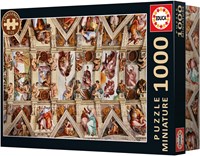 Educa puzzle Chapelle Sixtine 1000 pièces puzzle d'art-2
