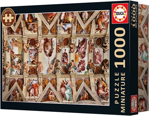 Educa puzzle Chapelle Sixtine 1000 pièces puzzle d'art-2