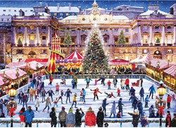 Gibsons puzzle Skating at Somerset House - 1000 pièces hiver