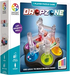 Smart Games circuit à billes Dropzone - jouet éducatif - 80 défis