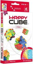 Smart Games puzzle 3D Happy Cube Pro 6-pack cubes colorés