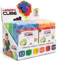 Smart Games Happy Cube Pro Puzzle 3D - casse-tête coloré pour enfants et adultes