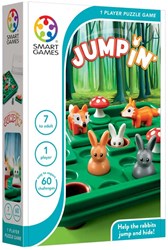Smart Games jeu de réflexion Jump In - 60 défis - jeu de voyage pour enfants