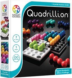Smart Games jeu de puzzle Quadrillion - 80+ défis - casse-tête