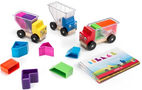 Smart Games puzzle en bois Trucky 3 - jouet éducatif camions enfants-2