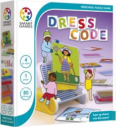 Smart Games jeu de puzzle Dress Code - jouet éducatif 80 défis