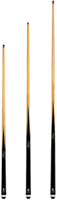PowerGlide queue de billard Original 1 pièce 91 cm bois noir débutant