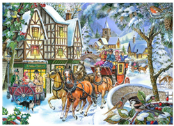 House of Puzzles puzzle Snow Coach 500 pièces XL carton