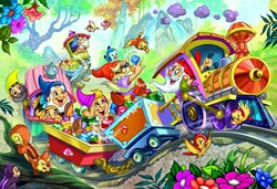 Eurographics puzzle Blanche-Neige et les sept nains - 35 pièces carton