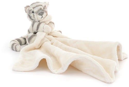 Jellycat Doudou Tigre des neiges enjoué