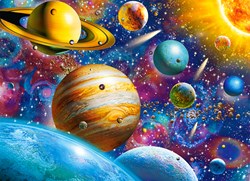 Castorland puzzle Système Solaire Odyssey - 100 pièces jouet éducatif