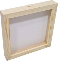 Hobbygroep tirelire plexiglas grande - boîte à monnaie transparente pour enfants
