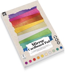 Craft Sensations Spiegelkarton A4 250 gr Regenboog 10 vel