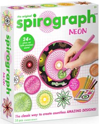 Spirograph jouet de dessin créatif Set Néon - multicolore