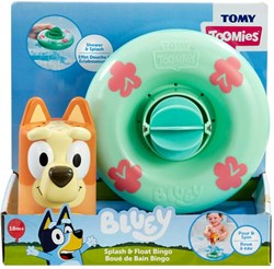 Moose Bluey jouet de bain éclabousser et flotter Bingo avec roue à eau