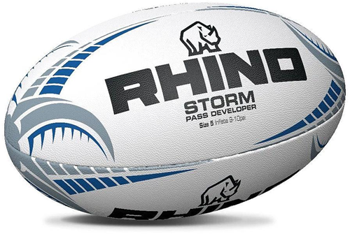 Rhino ballon de rugby Storm Pass Developer taille 5 grip entraînement